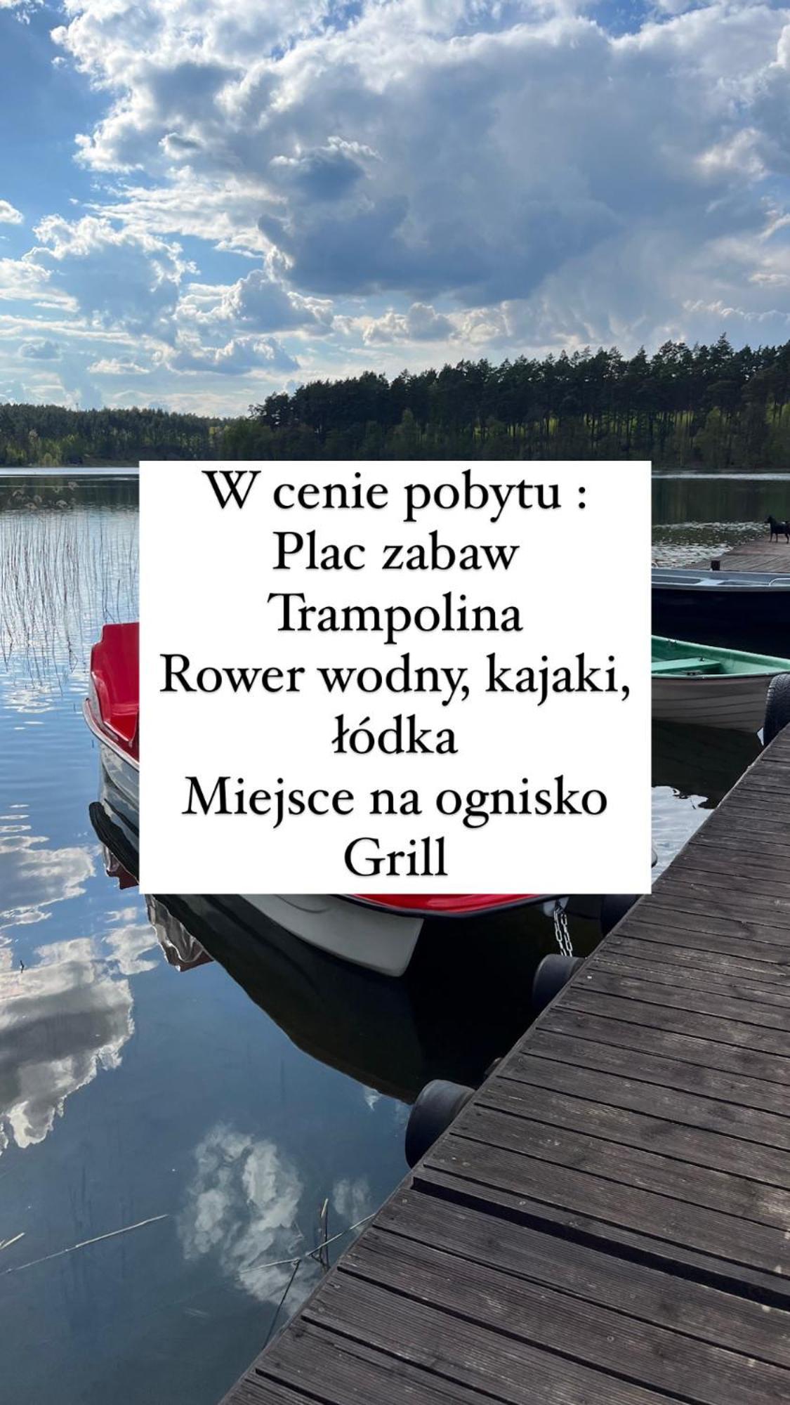 Domki Letniskowe Nad Jeziorem Kazub Cieciorka Kültér fotó